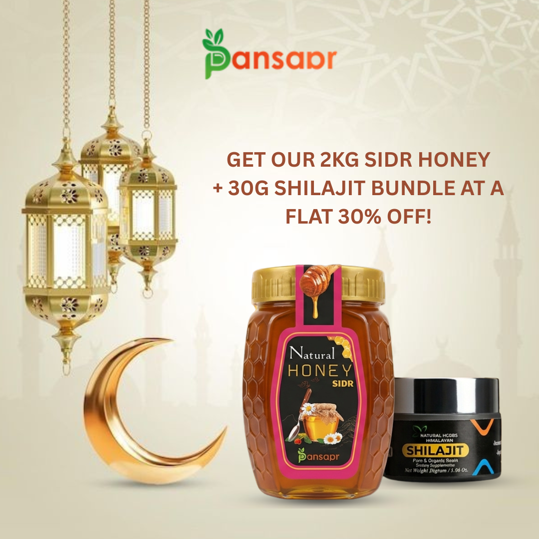 Ramadan 2kg Sidr Honey + 10g Shilajit Bundle (Flat 30% OFF)