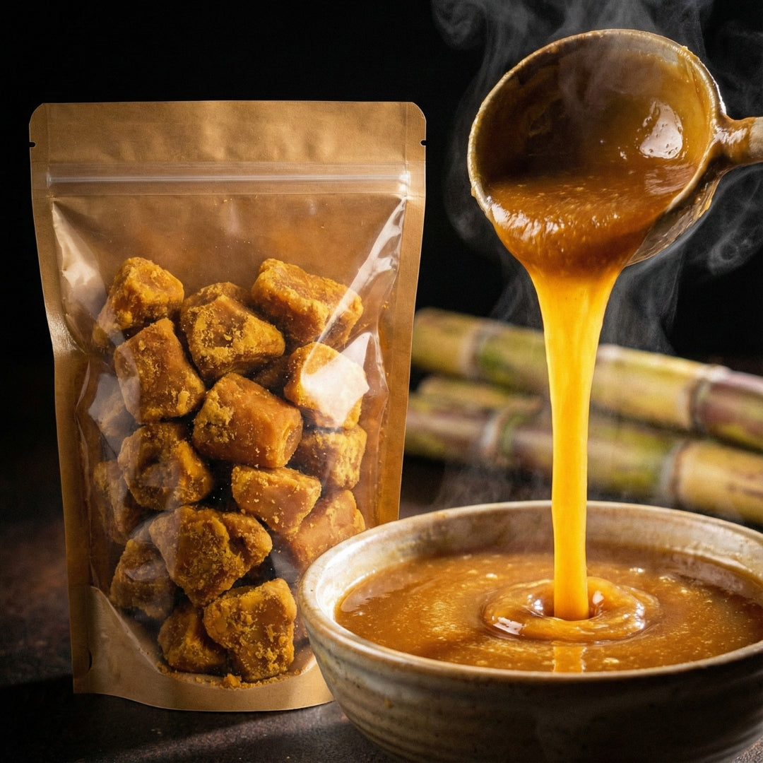 Jaggery (Desi Gur) – Pure Organic Gur | Natural Sweetener by Pansaar
