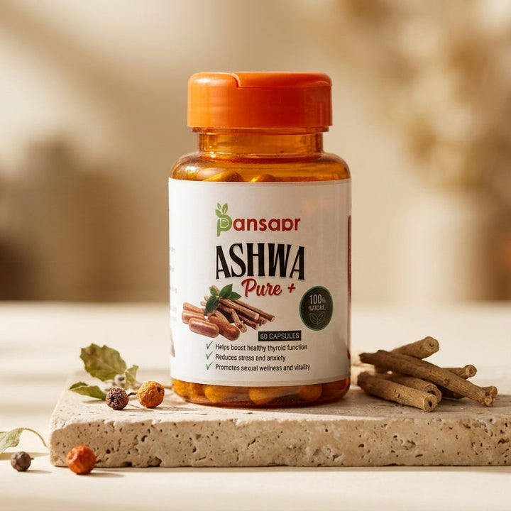 Ashwa Pure+ Ashwagandha Capsules  | 60 Capsules