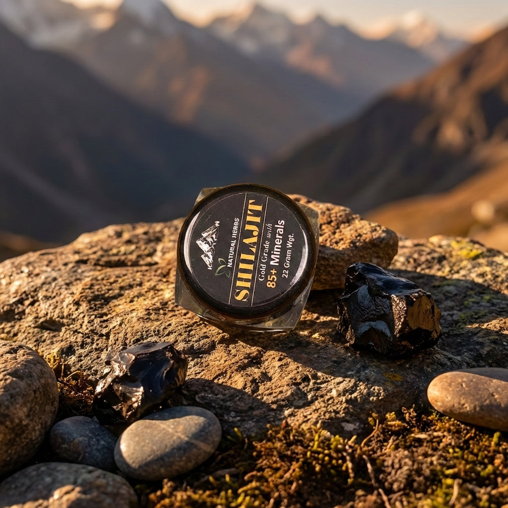 Pure Himalayan Shilajit - Aftabi Salajeet (ہمالی قراقرم سلاجیت)