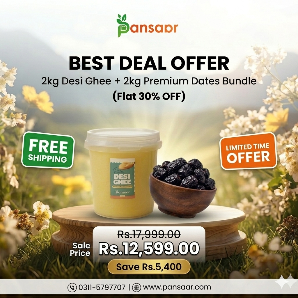 Dates &amp; Ghee Combo Bundle