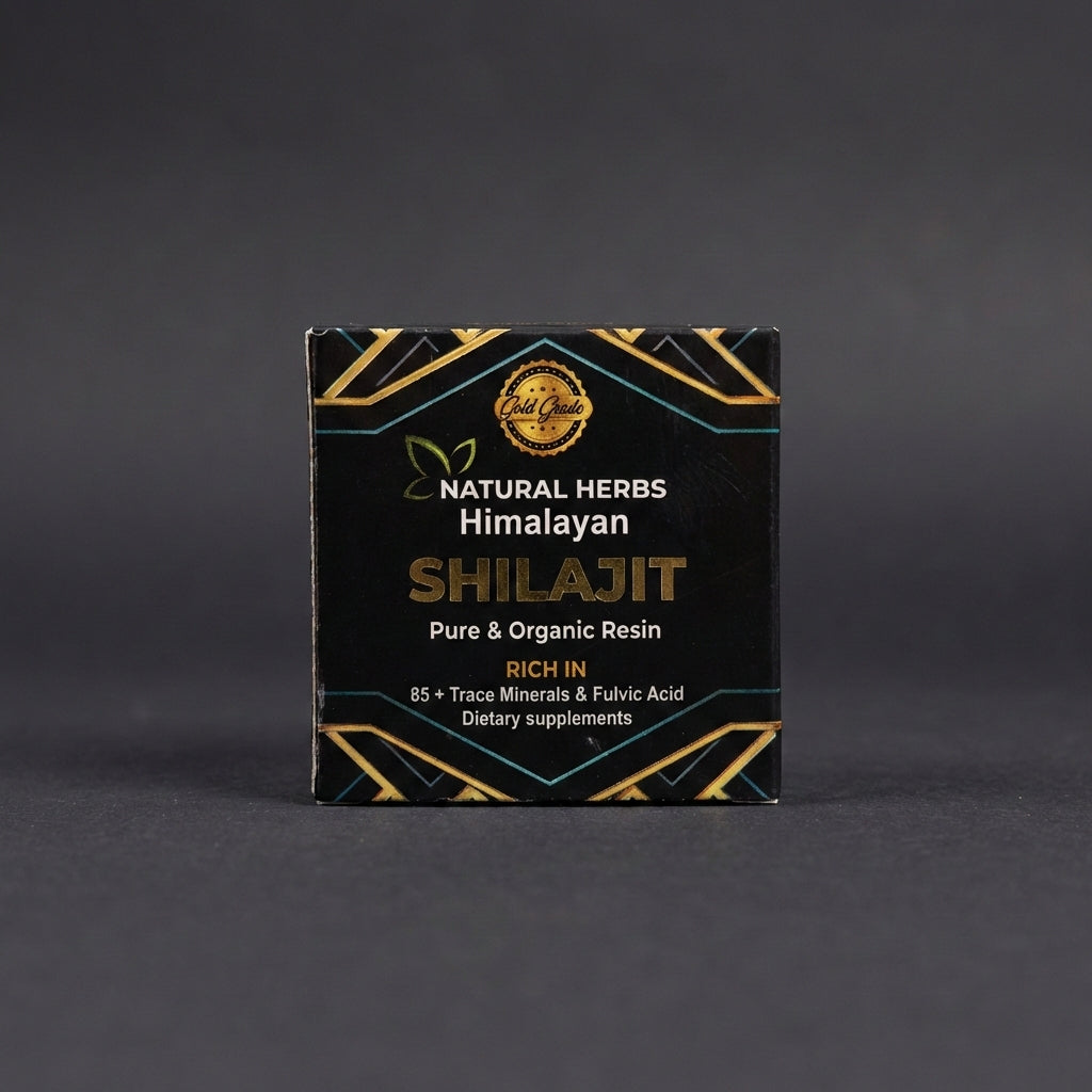 Pure Himalayan Shilajit - Aftabi Salajeet (ہمالی قراقرم سلاجیت)