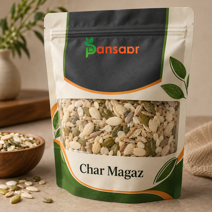 Pansaar Char Magaz serving idea