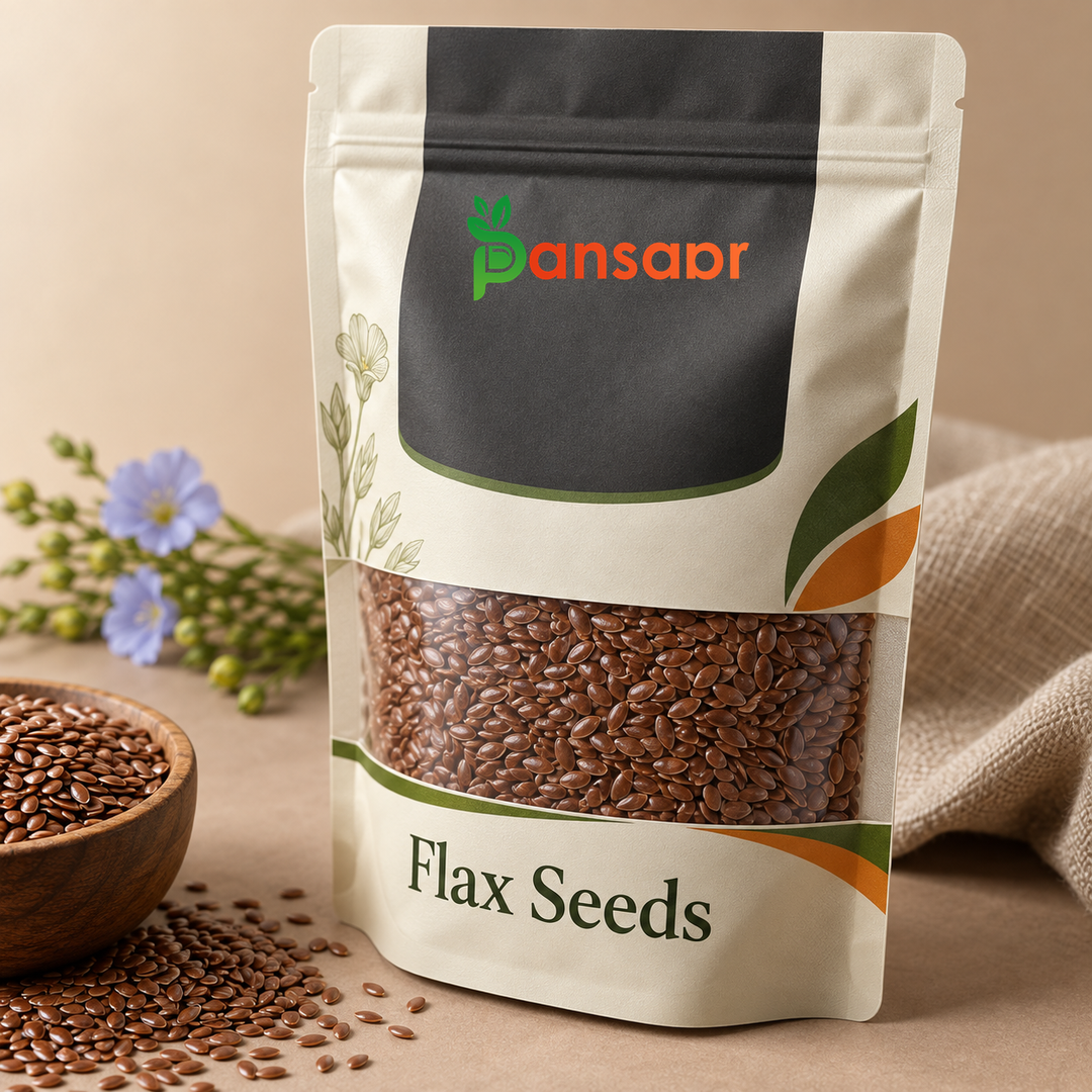Pansaar Flax Seeds serving idea