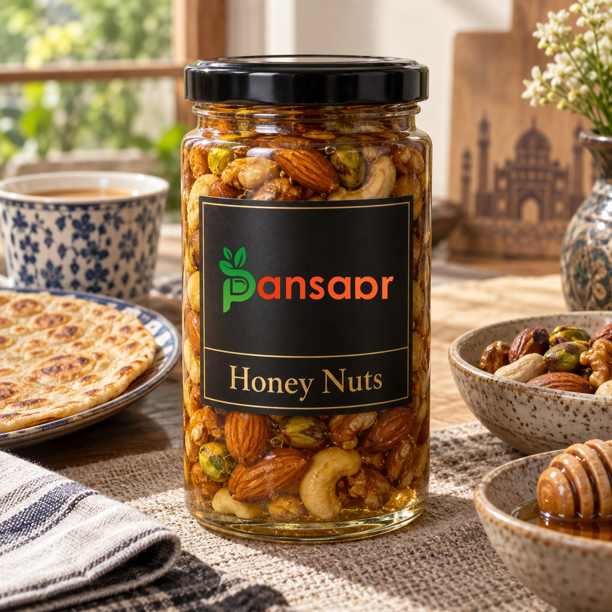 Pansaar Honey Nuts lifestyle 1