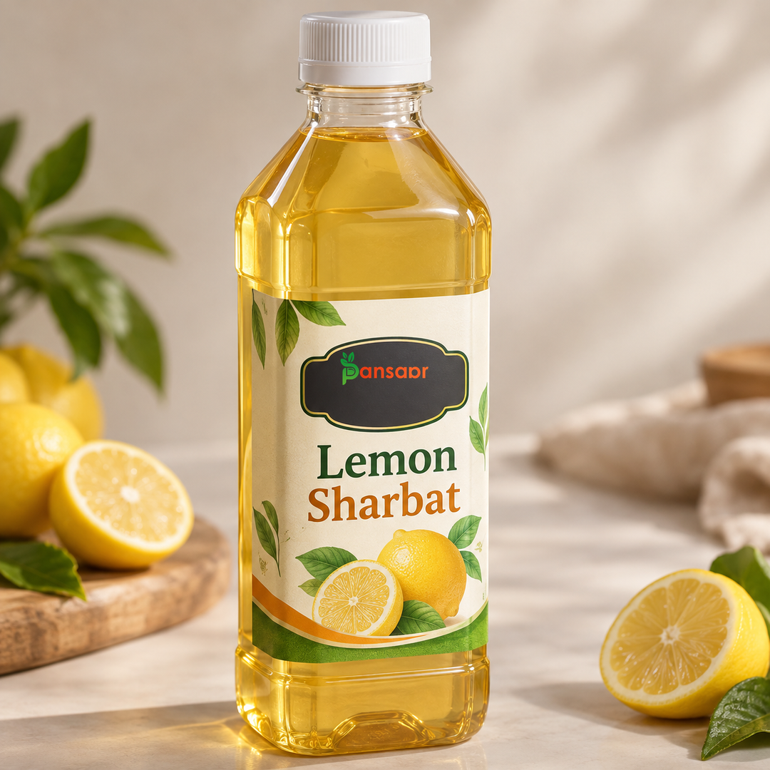 Pansaar Lemon Sharbat serving idea