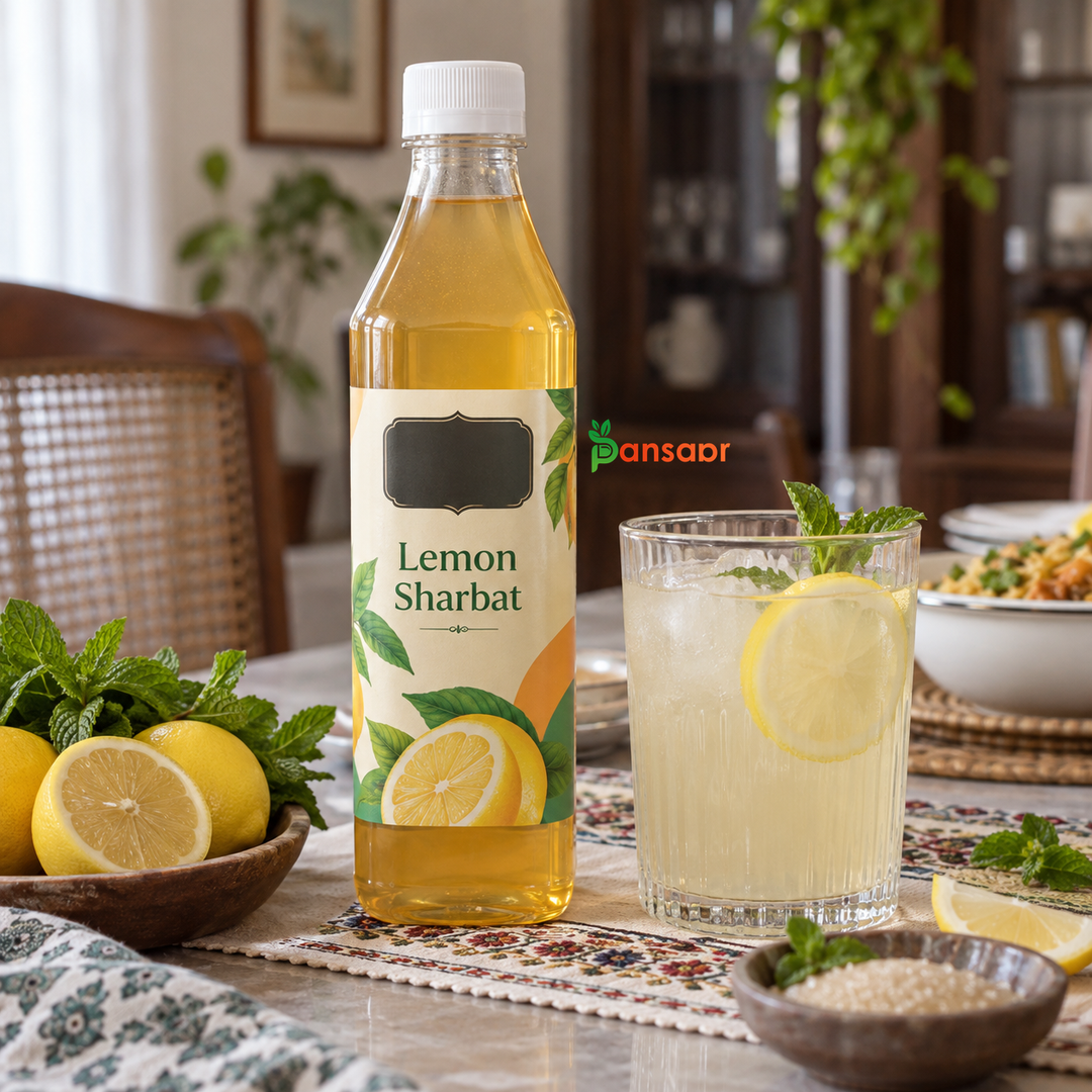 Pansaar Lemon Sharbat premium packaging