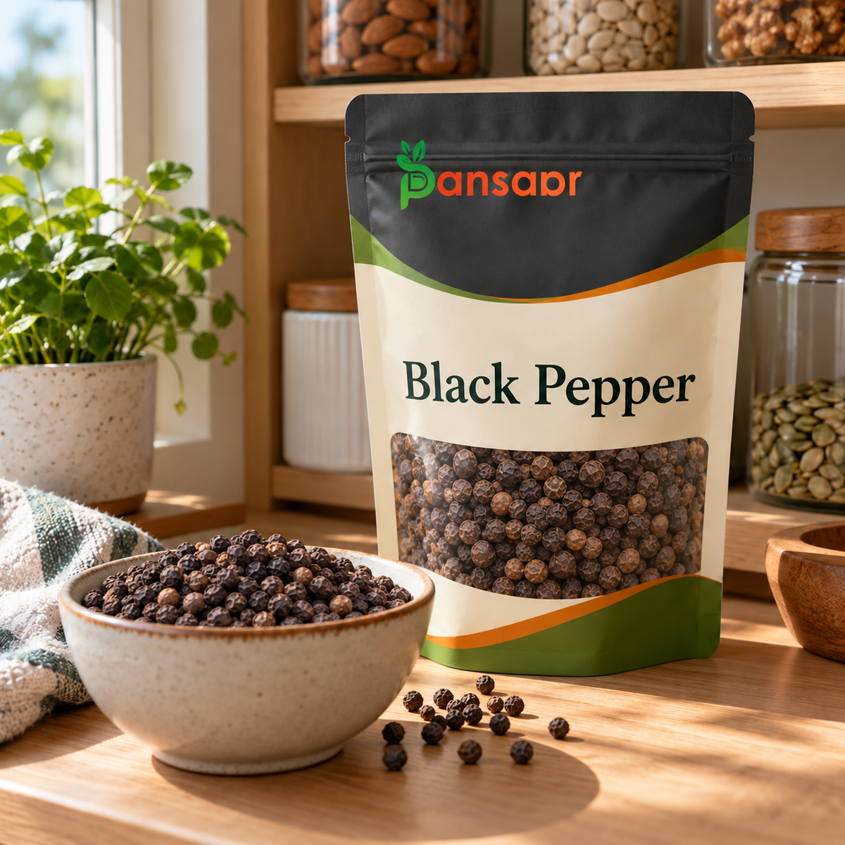 Black Pepper in Pansaar pouch