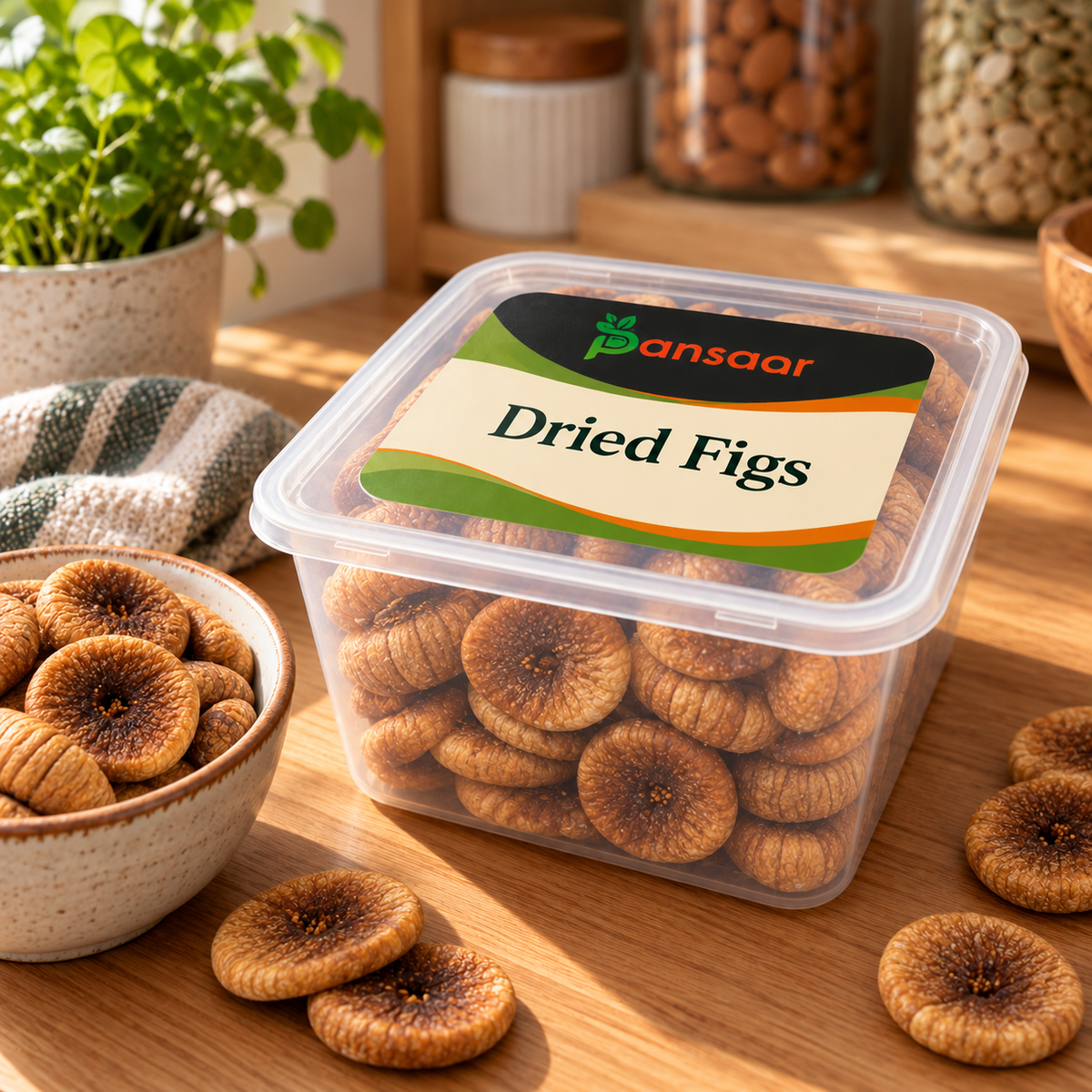 Dried Figs in Pansaar box
