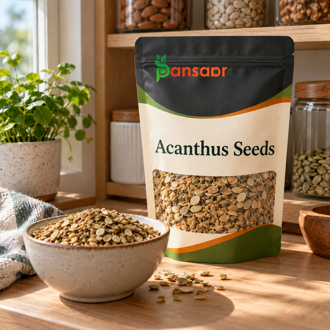Acanthus Seeds (تخم اٹنگن ) in Pansaar zipper pouch