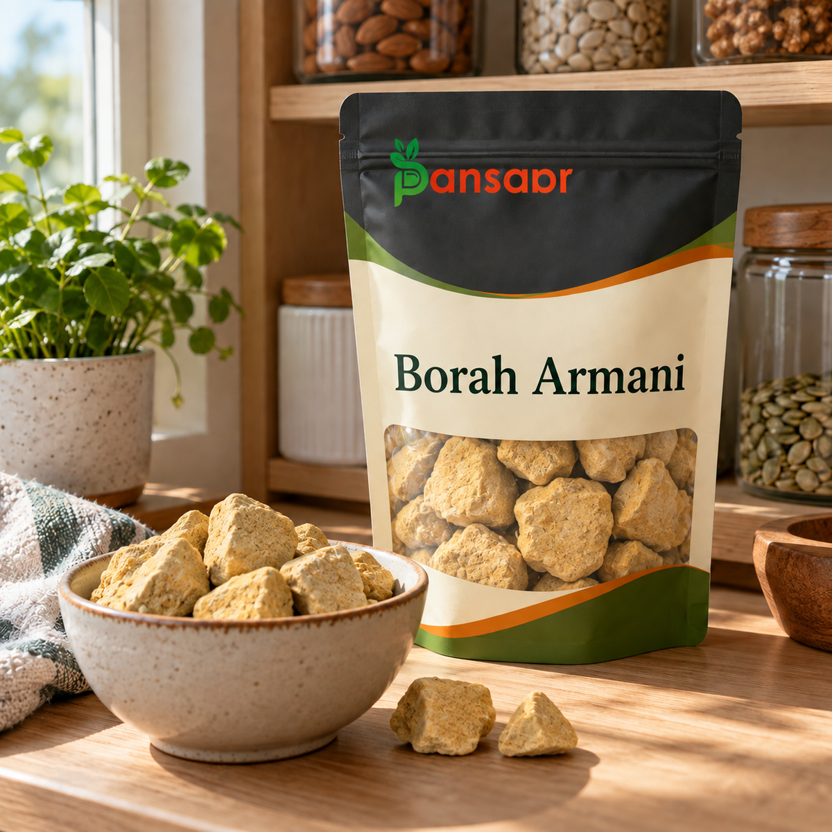 Bolus Armenus (Borah Armani) بورہ ارمنی in Pansaar zipper pouch