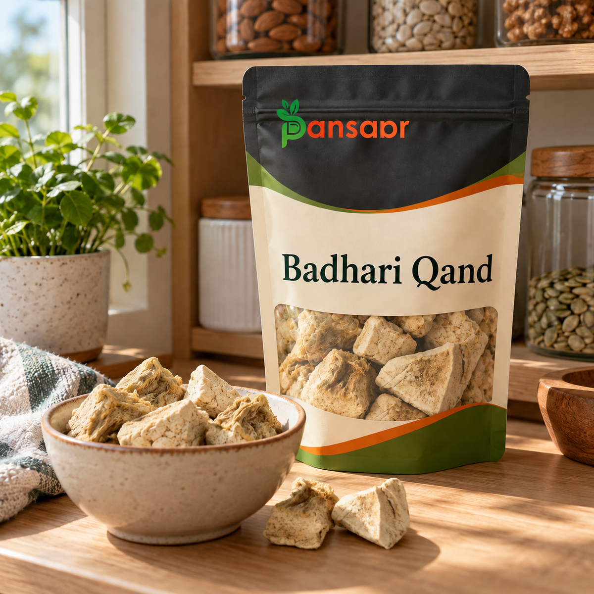 Badhari Qand (Badari Qand) بدھاری قند in Pansaar zipper pouch