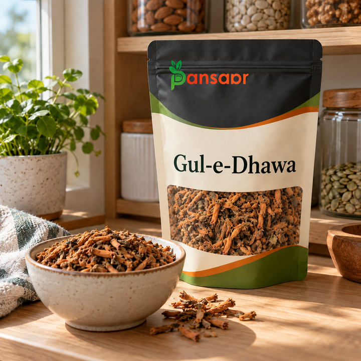 (Gul-e-Dhawa) گل دھاوا in Pansaar zipper pouch