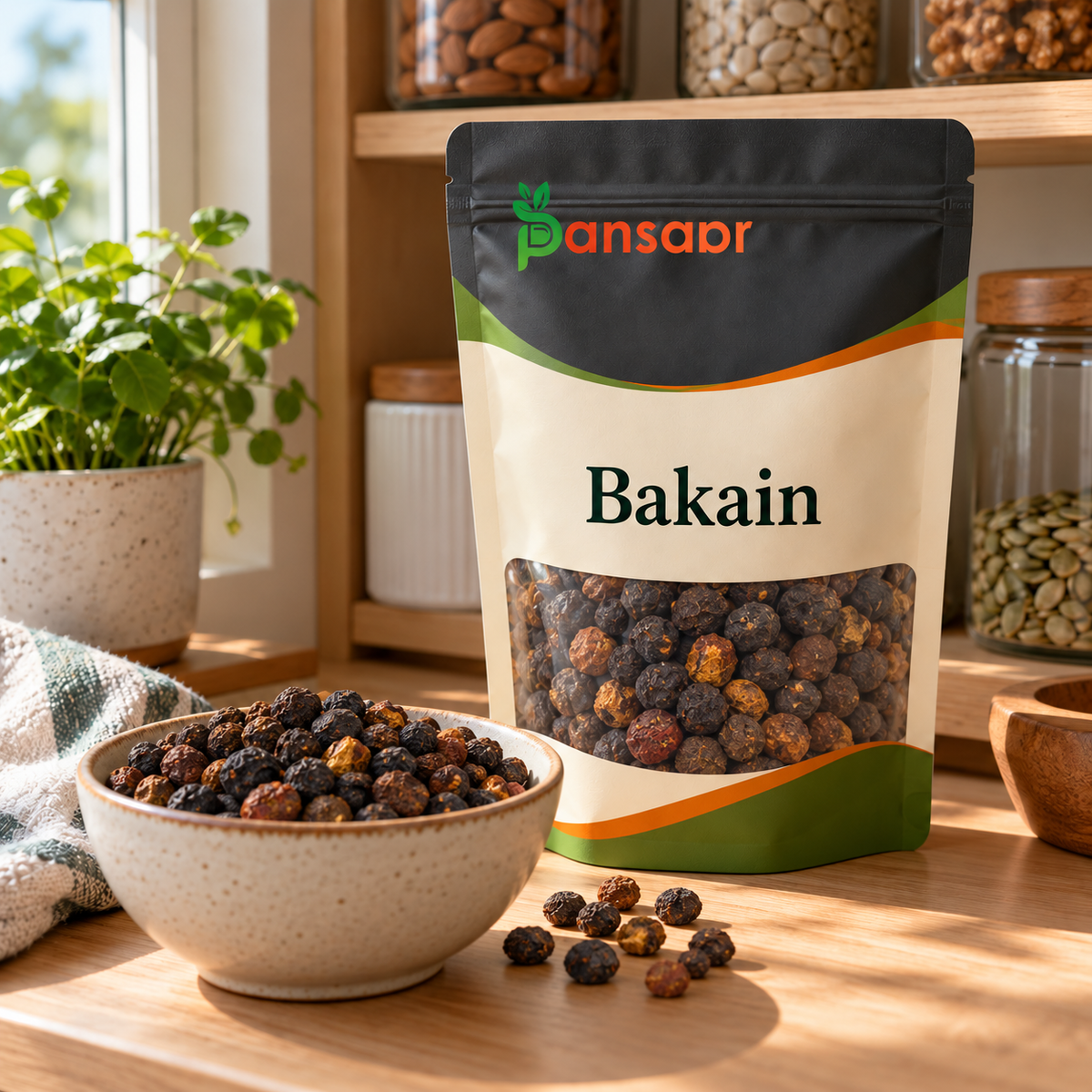 Chinaberry (Bakain) بکائن in Pansaar zipper pouch