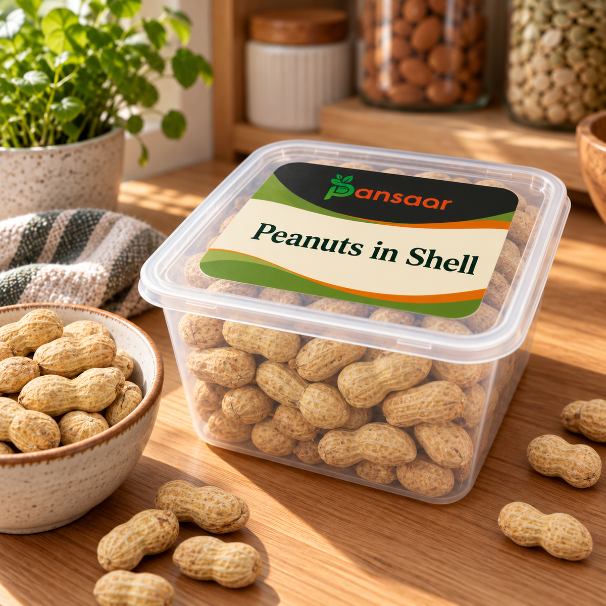 Peanuts in Shell in Pansaar box