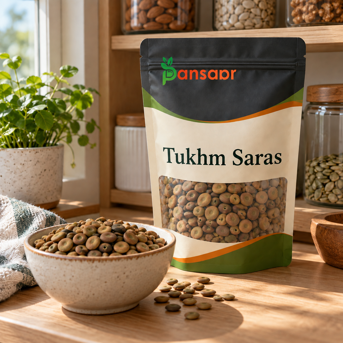 تُخم سرس in Pansaar zipper pouch