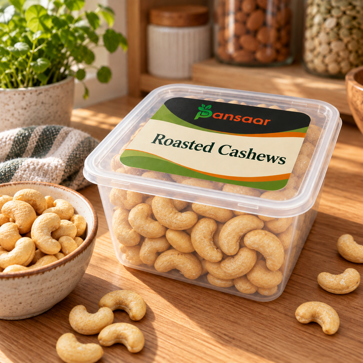 Roasted Cashews in Pansaar box