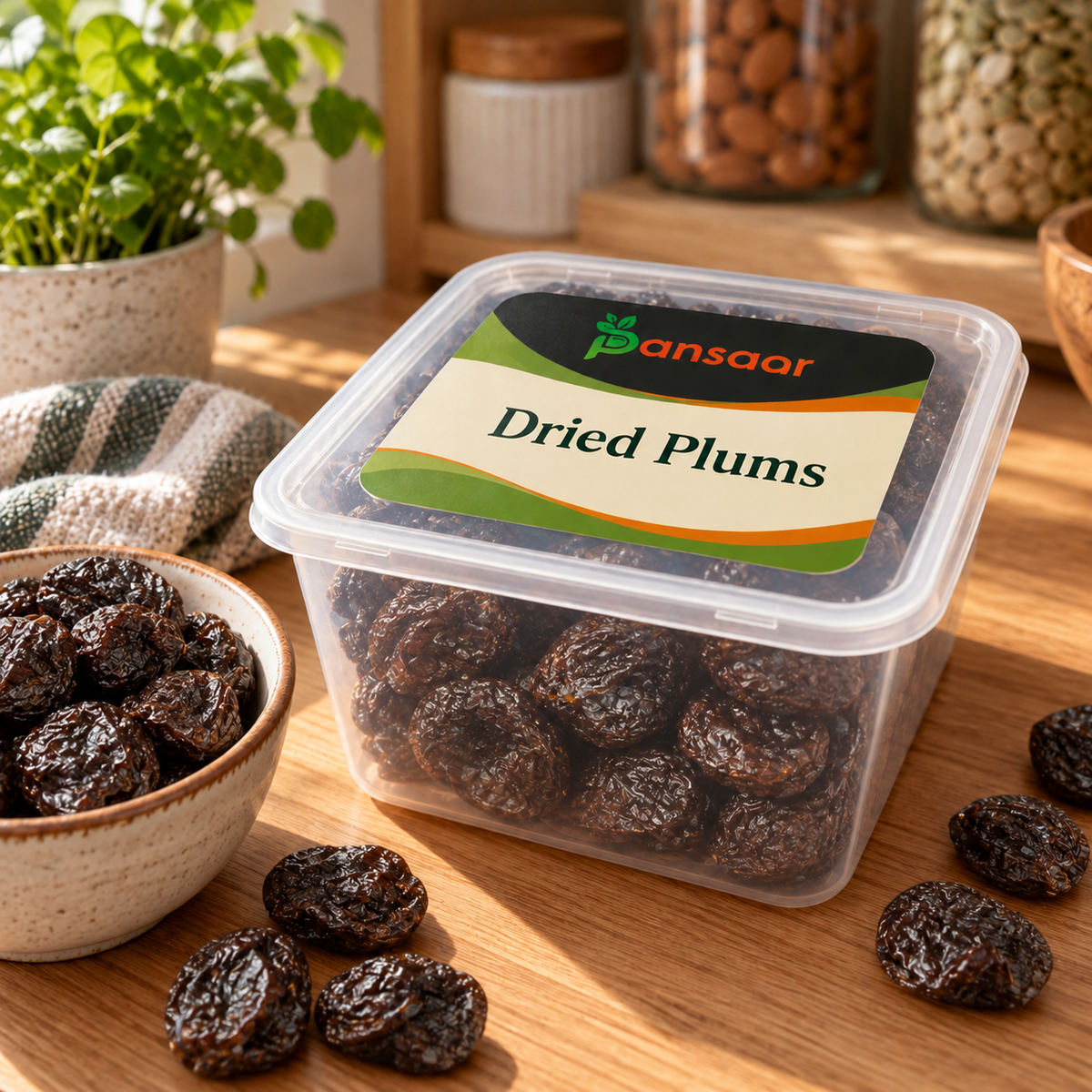 Dried Plums in Pansaar box