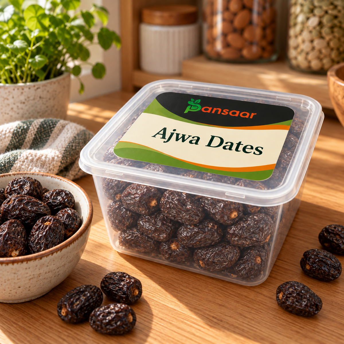 Ajwa Dates in Pansaar box