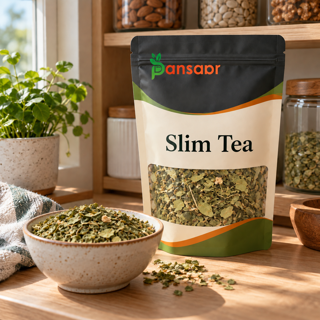 Slim Tea for Weight Loss &amp; Detox in Pansaar zipper pouch