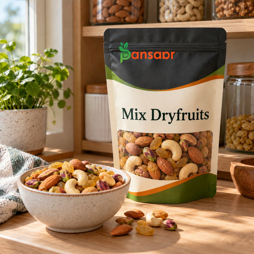 Mix Dryfruits in Pansaar zipper pouch