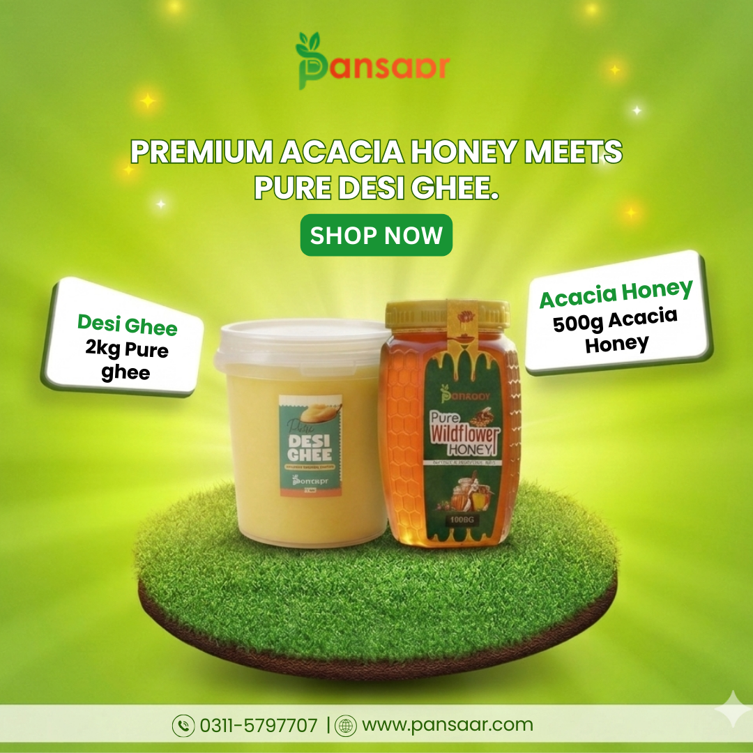 2kg Desi Ghee + 500g Acacia Honey Bundle