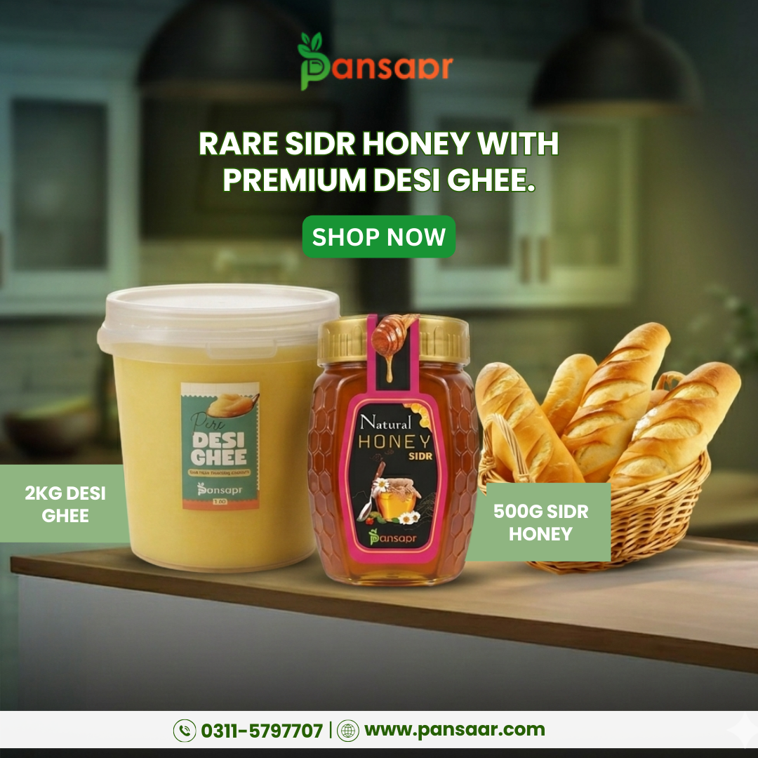 2kg Desi Ghee + 500g Sidr Honey Bundle