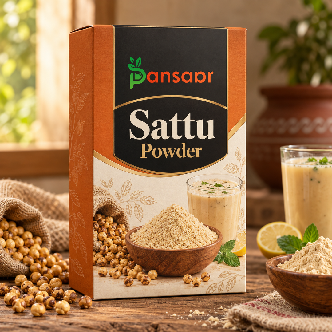 Pansaar Sattu Powder carton lifestyle 3