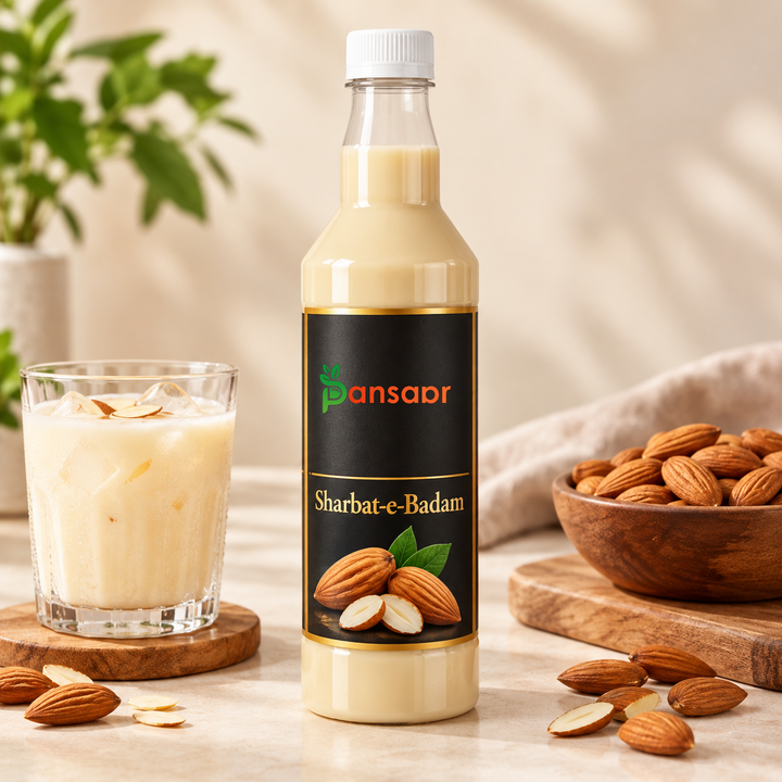 Pansaar Sharbat-e-Badam bottle lifestyle 5