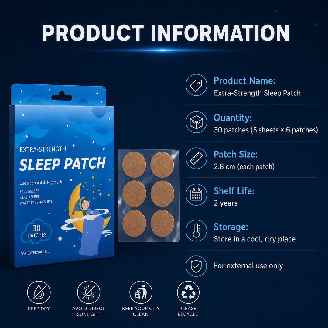 Pansaar Sleep Patch on bedside table with lavender - bedtime support made simple - Pakistan